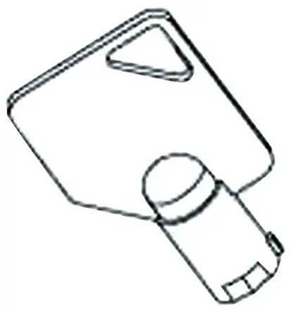 Produktfoto 1 von Telemecanique Sensors Sicherheitsverriegelung-Komponenten Typ Schlüssel