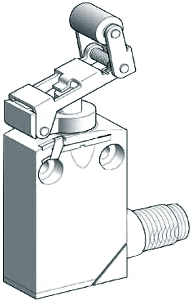 Produktfoto 1 von Telemecanique OsiSense XC Endschalter, Rollenhebel-Stößel, 1-poliger Wechsler, Schließer/Öffner, IP66, IP67, IP68,
