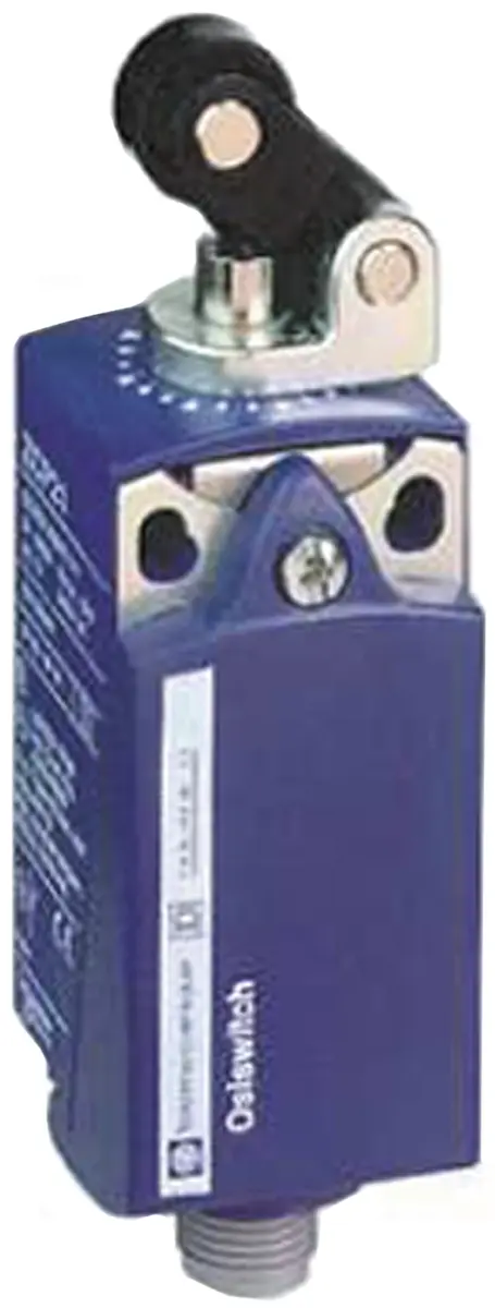 Produktfoto 1 von Telemecanique XCKP Endschalter, Rollenhebel-Stößel, DPST, Schließer/Öffner, IP66, IP67, Kunststoff, 3A Anschluss M12
