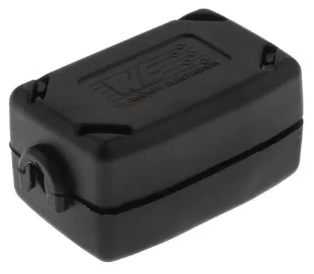 Produktfoto 1 von Würth Elektronik STAR-TEC Ferrithülse mit Schlüssel zu öffnen, Typ Ferrit rastend 23.7 mm, 4W620 18.2 mm, 260 Ω @ 100MHz