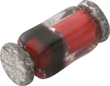 Produktfoto 1 von Vishay BAS286 Oberfläche Diode Schottky-Diode Einfach, 50 V / 200 mA, 2-Pin SOD-80