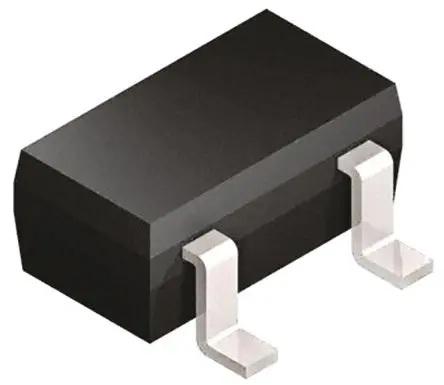 Produktfoto 1 von Vishay BAT54 Oberfläche Diode Schottky-Diode Serie, 30 V / 200 mA, 3-Pin SOT-23