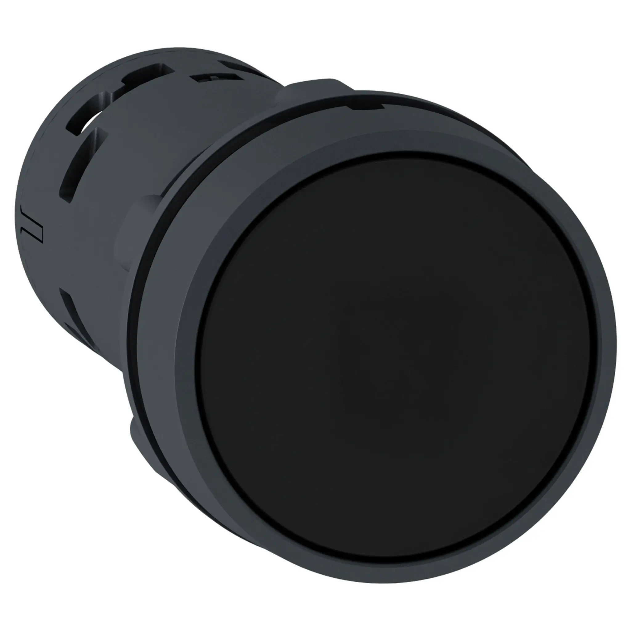 Produktfoto 1 von Schneider Electric Harmony XB7 Druckschalter Schwarz Silikonpolymer Schraubanschlussklemme Ø 22 mm, 1-poliger Umschalter