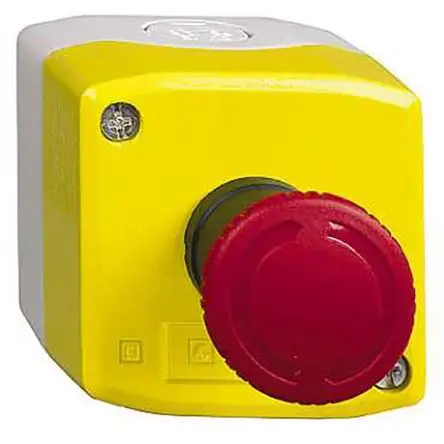 Produktfoto 1 von Schneider Electric Harmony XALK Not-Aus-Drucktaster, SMD, Ø 22 mm, 1 Öffner, Rot IP66, IP67, IP69K, Drehentriegelung