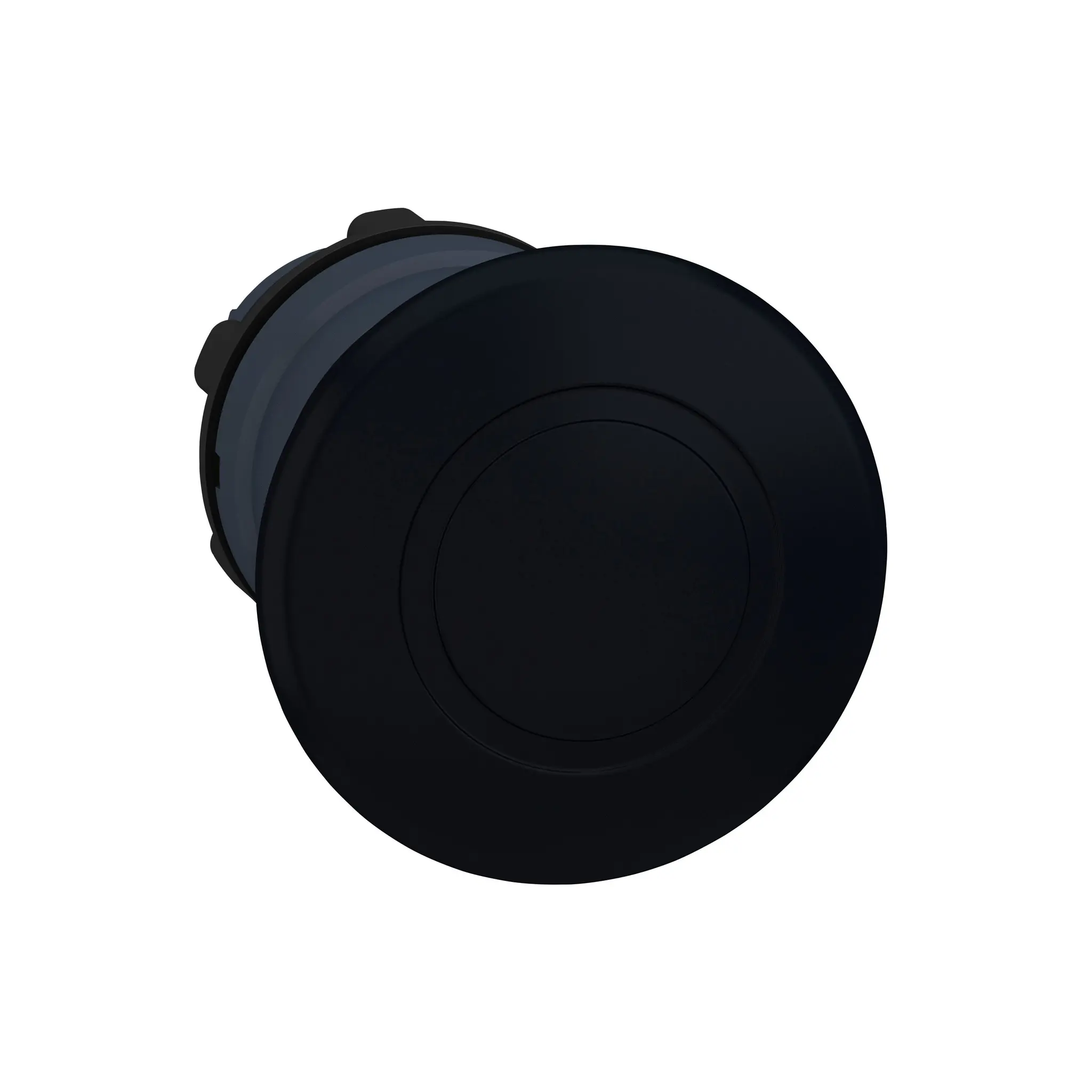 Produktfoto 1 von Schneider Electric Harmony Drucktastenkopf Ø 22 mm, Schwarz wartungsfrei Rund Pilzförmig Rund Kunststoff, IP66