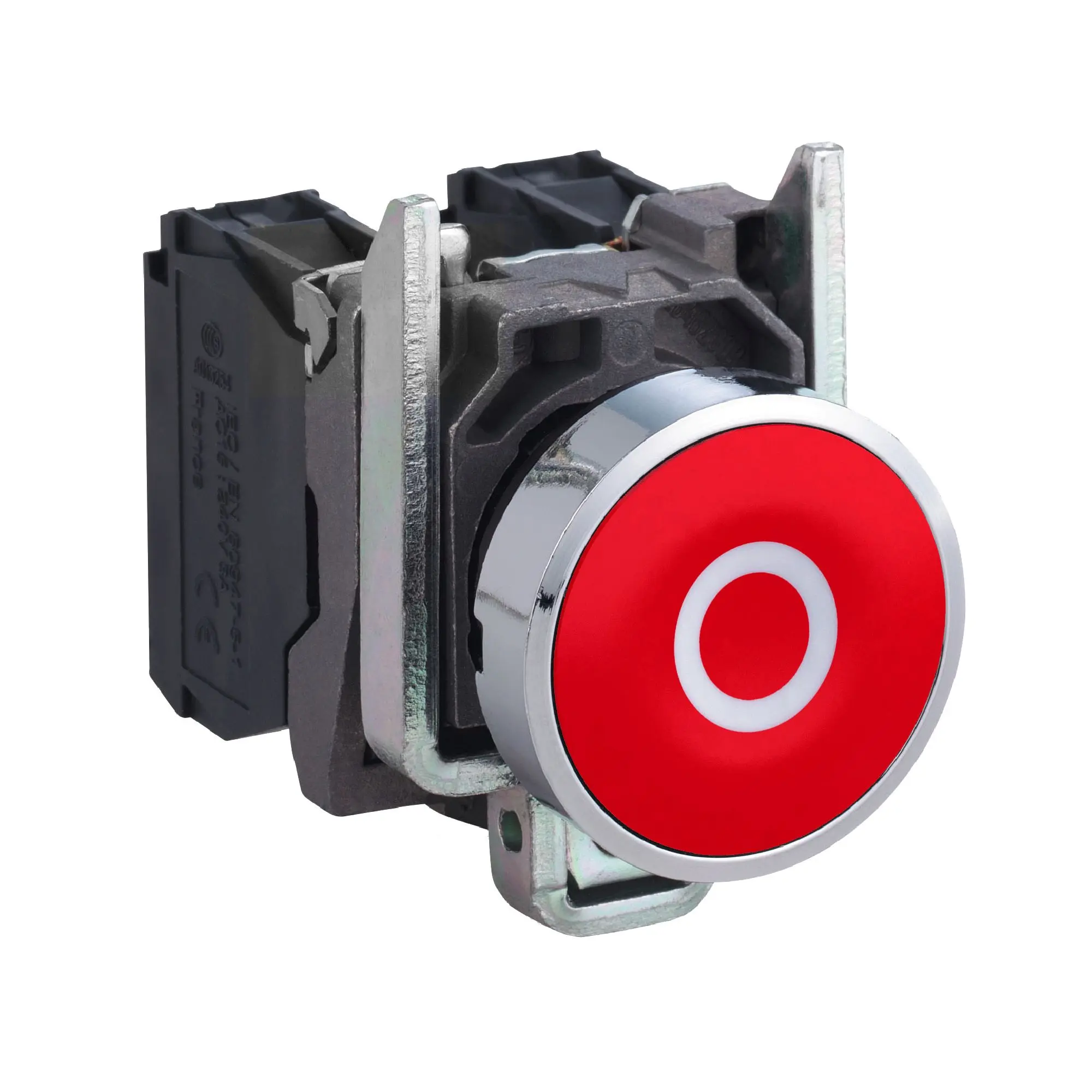 Produktfoto 1 von Schneider Electric Harmony Druckschalter Rot Federrückstellung Panel Ø 22 mm, SPST