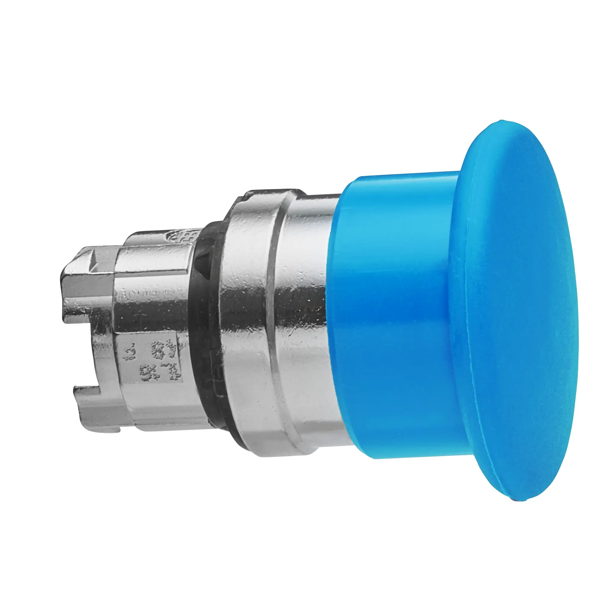 Produktfoto 1 von Schneider Electric Harmony Drucktastenkopf Ø 22 mm, Blau Tastend Rund Rund Metall, IP66