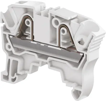 Produktfoto 1 von Entrelec ZK6 DIN-Tragschiene 1 Grau, 6mm², 1kV Klemme