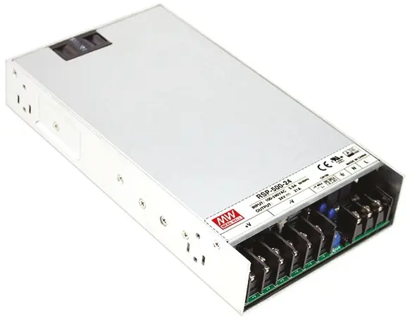 Produktfoto 1 von MEAN WELL RSP-500 Schaltnetzteil 1 15V dc 501 W, Fahrgestell 370 V dc, 264V ac