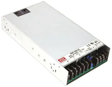 Produktfoto 1 von MEAN WELL RSP-500 Schaltnetzteil 1-Ausg. 15V dc 501 W, Chassis 370 V dc, 264V ac 33.4A