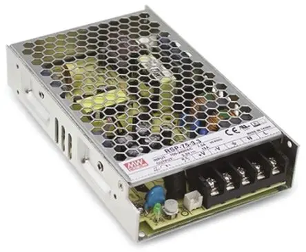 Produktfoto 1 von MEAN WELL RSP-75 Schaltnetzteil 1-Ausg. 15V dc 75 W, Chassis 370 V dc, 264V ac 5A