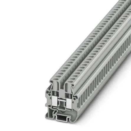 Phoenix Contact MUT 4 Anschlussklemmenblock für Durchkontaktierung 1 Grau, 4mm², 500V Schraubbefestigung ATEX, IECEx
