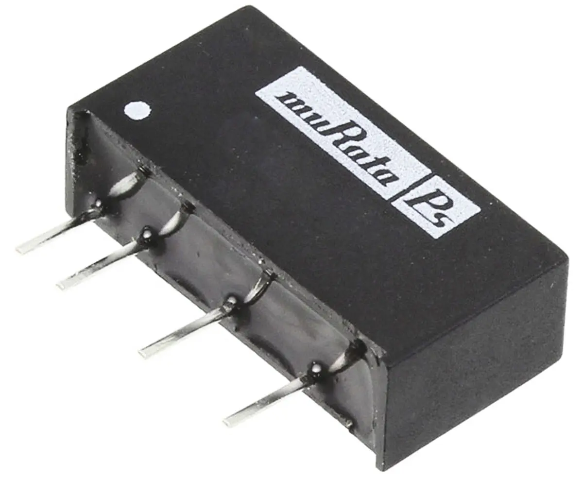 Murata CMR DC/DC-Wandler 0.75W 24 V dc IN, 5V dc OUT / 150mA Durchsteckmontage 1kV dc isoliert