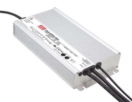 Produktfoto 1 von MEAN WELL LED-Treiber, 600 W 305 V ac, 90 V ac, 127V dc, 431 V dc LED-Treiber 25A, Ausgang 12V, 24 V Potenziometer