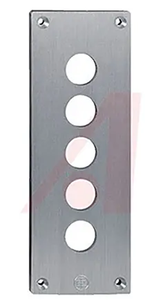 Produktfoto 1 von Schneider Electric Harmony XAP Steuerstation-Gehäuse, 5 x Ø 22 mm, Aluminium, IP40, IP69, IP69K, IP66