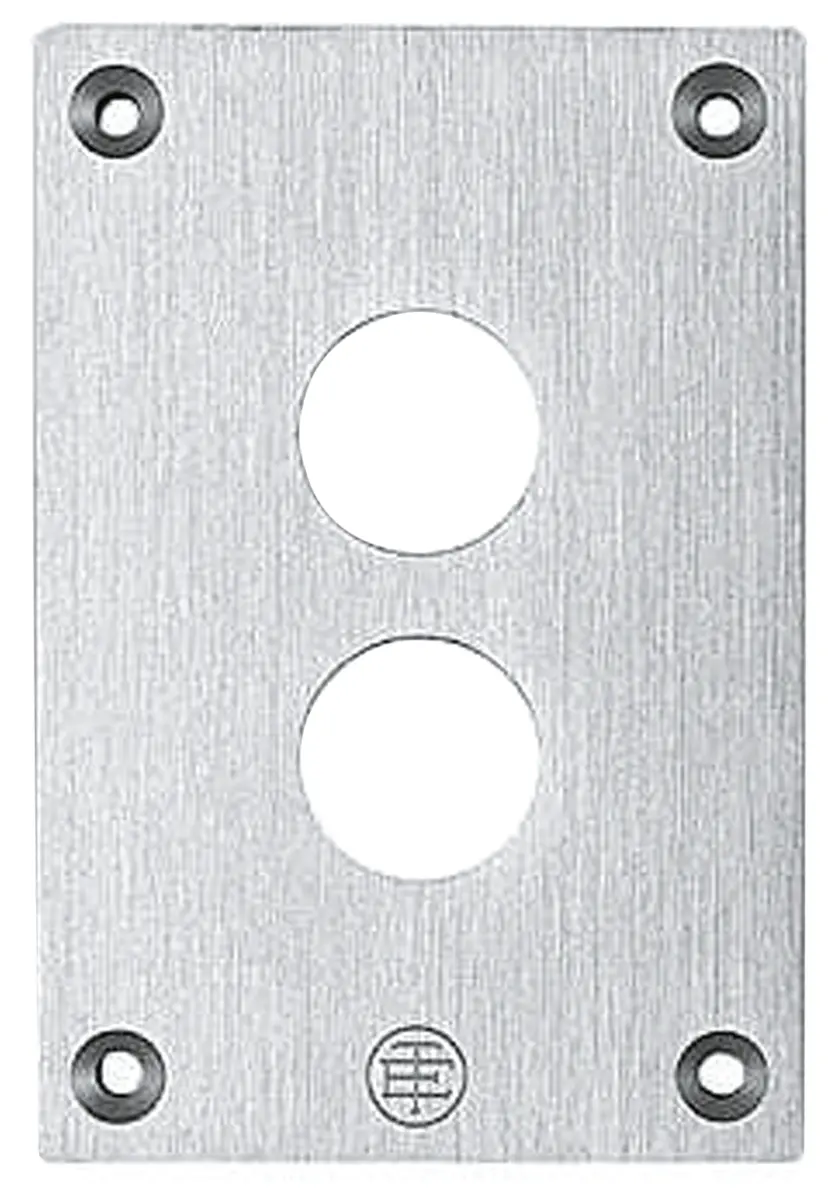 Produktfoto 1 von Schneider Electric Harmony XAP Steuerstation-Gehäuse, 2 x Ø 22 mm, Aluminium, IP657, IP65