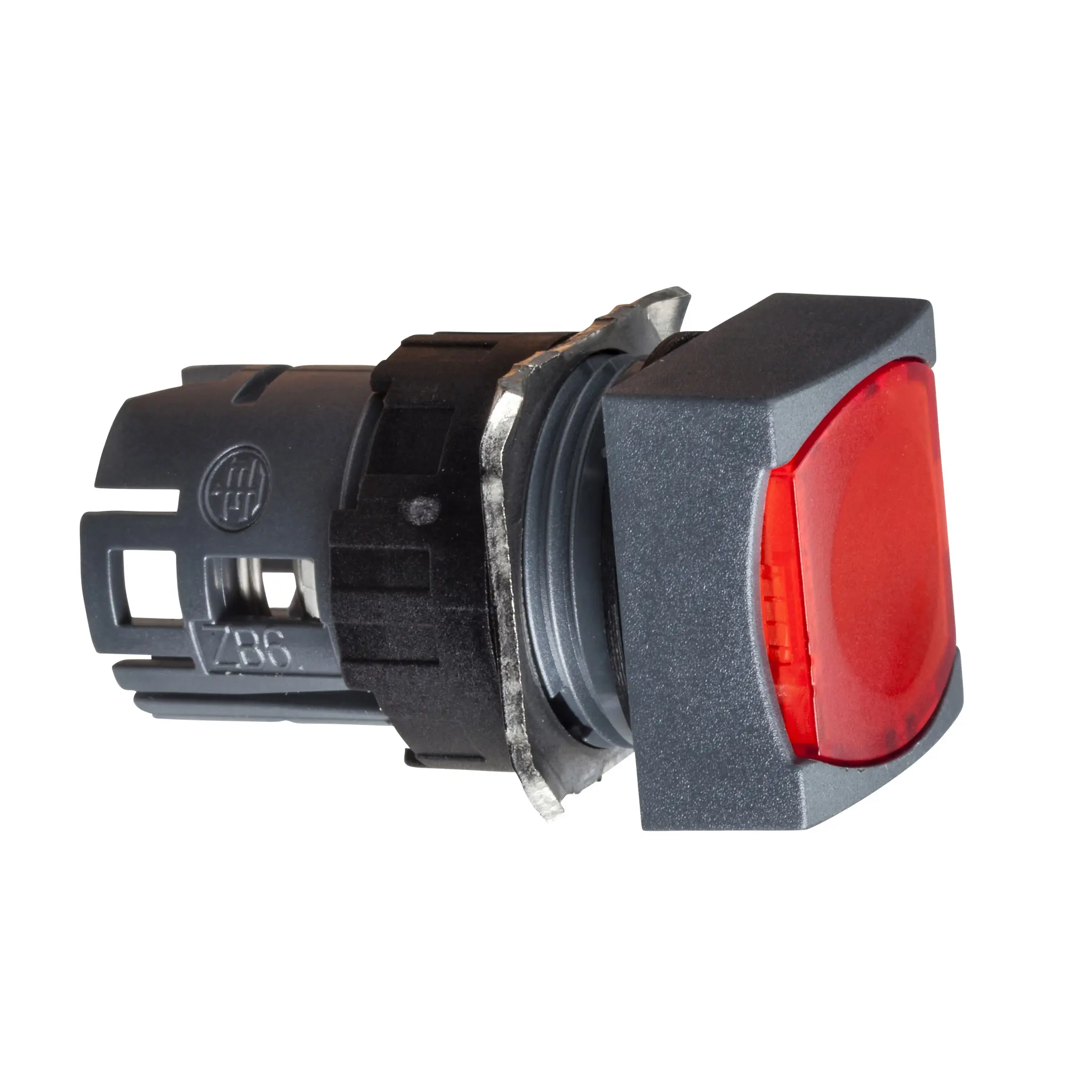 Produktfoto 1 von Schneider Electric Harmony XB6 Druckschalter Beleuchtet Federrückstellung Ø 16 mm, IP65