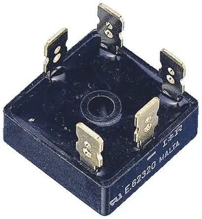 Produktfoto 1 von Vishay Brückengleichrichter 200 V 375 A Oberfläche 1.26 V D-63 Einfach 5-Pin 100 μA