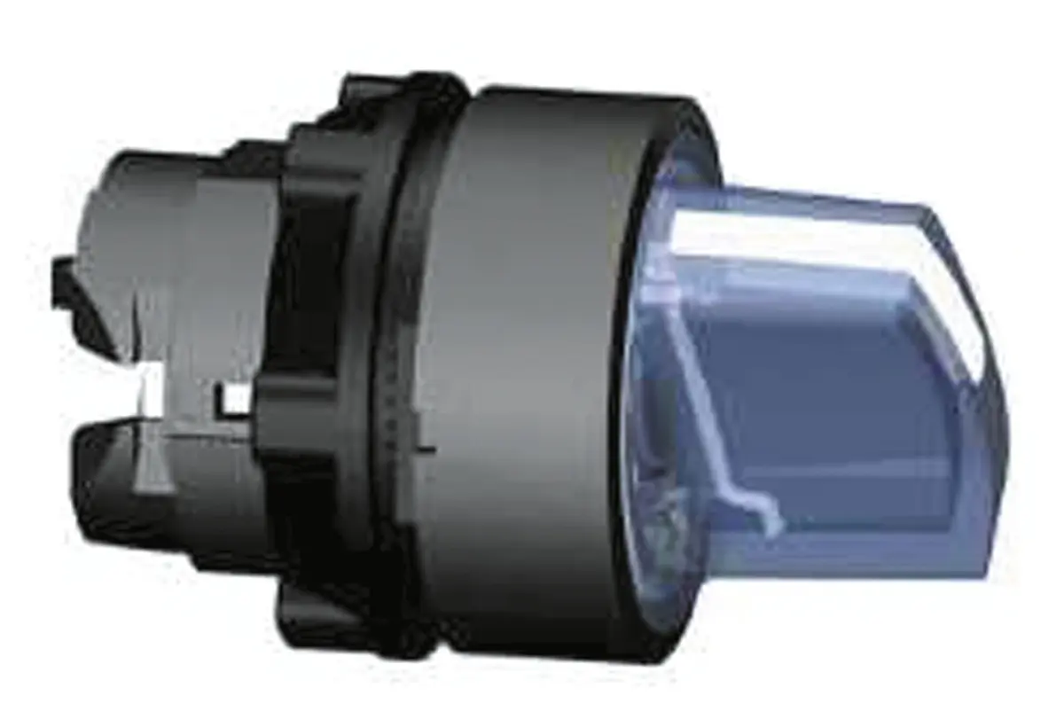 Produktfoto 1 von Schneider Electric Harmony Wählschalterkopf Beleuchtet 3-Positionen 22 mm Federrückstellung zur Mitte