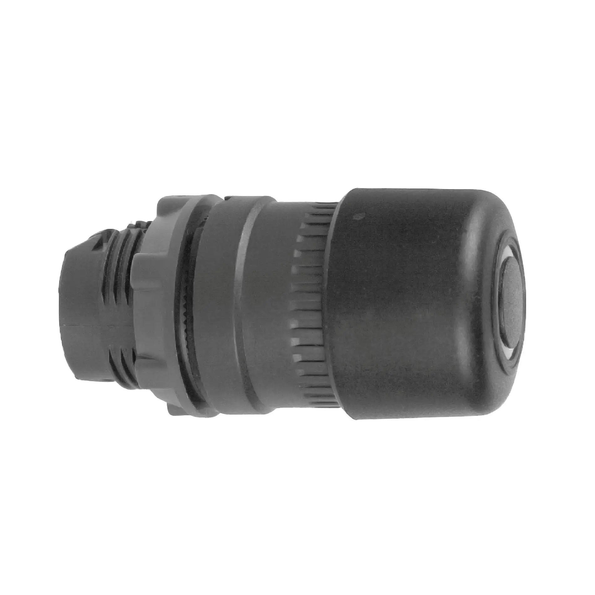 Produktfoto 1 von Schneider Electric Harmony Drucktastenkopf Ø 22 mm, Schwarz wartungsfrei Rund Pilzförmig Rund Kunststoff, IP66