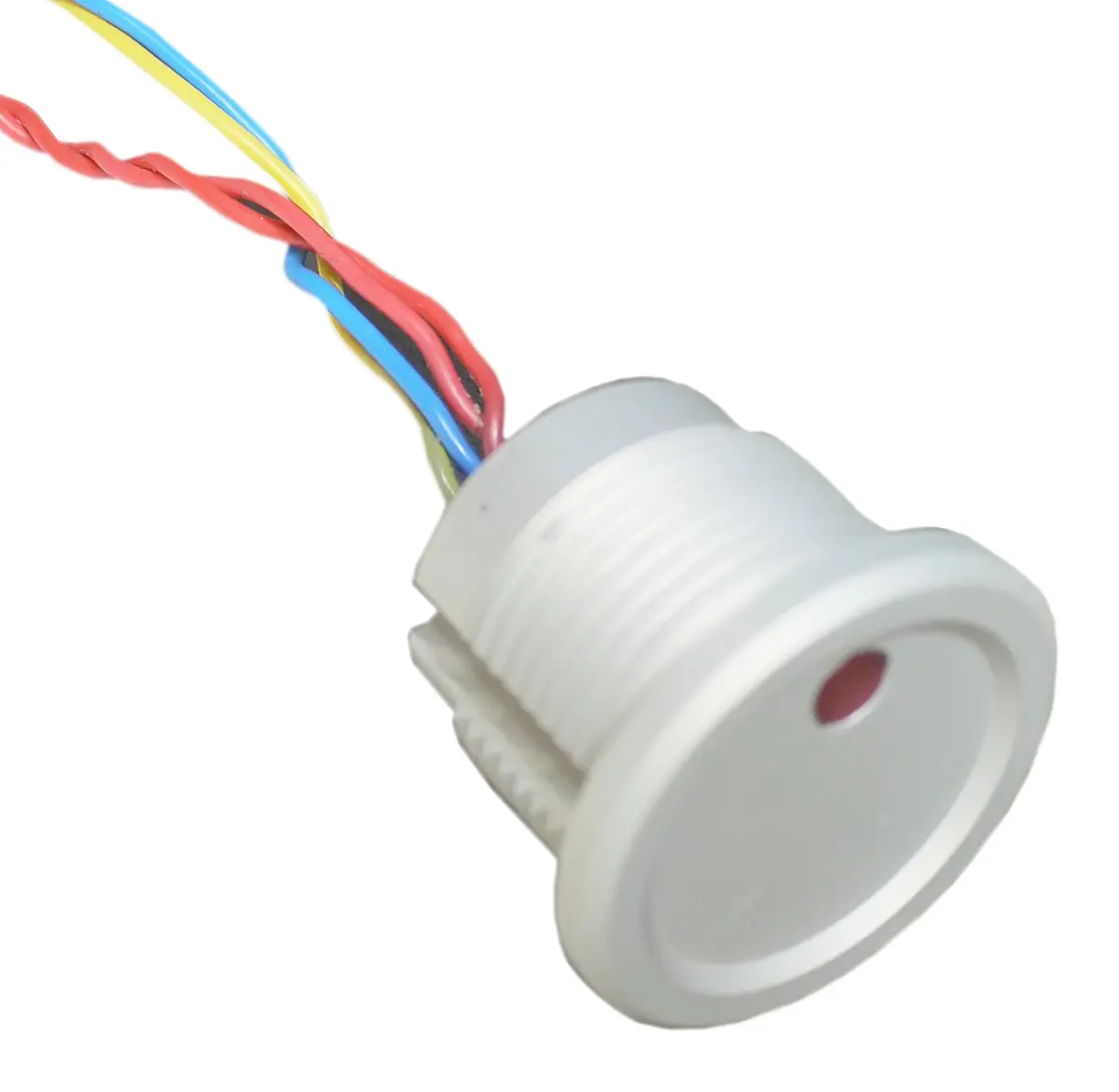 Produktfoto 1 von CAMDENBOSS Piezo-Schalter Rot 0.2 A SPST Draht Beleuchtet IP68 Tastend
