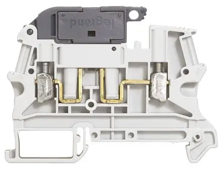 Produktfoto 1 von Legrand 371 Klemmlieste abtrennen Grau, 250V Schraubbefestigung Abgesichert ATEX