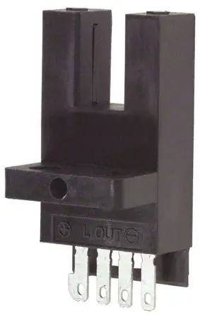 Produktfoto 1 von Omron EE-SX Transistor Gabel-Lichtschranke, 4-Pin