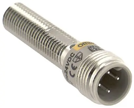 Produktfoto 1 von Omron E2E M8 Induktiver Näherungssensor, Gewinderohr 2-adrig / 100mA 20 mm, IP67 24 V dc