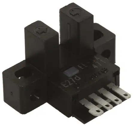 Produktfoto 1 von Omron EE-S Gabel Optischer Sensor, Durchgangsstrahl, NPN Ausgang, Anschluss