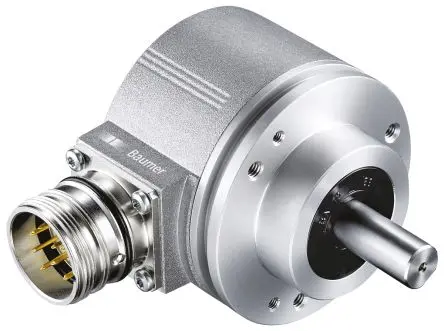 Produktfoto 1 von Baumer EIL580P Inkrementalgeber Optisch 65536 Impulse/Umdrehung/U, 30V dc, 12000 U/min, TTL/HTL Fest mit Ø 10 mm Schaft
