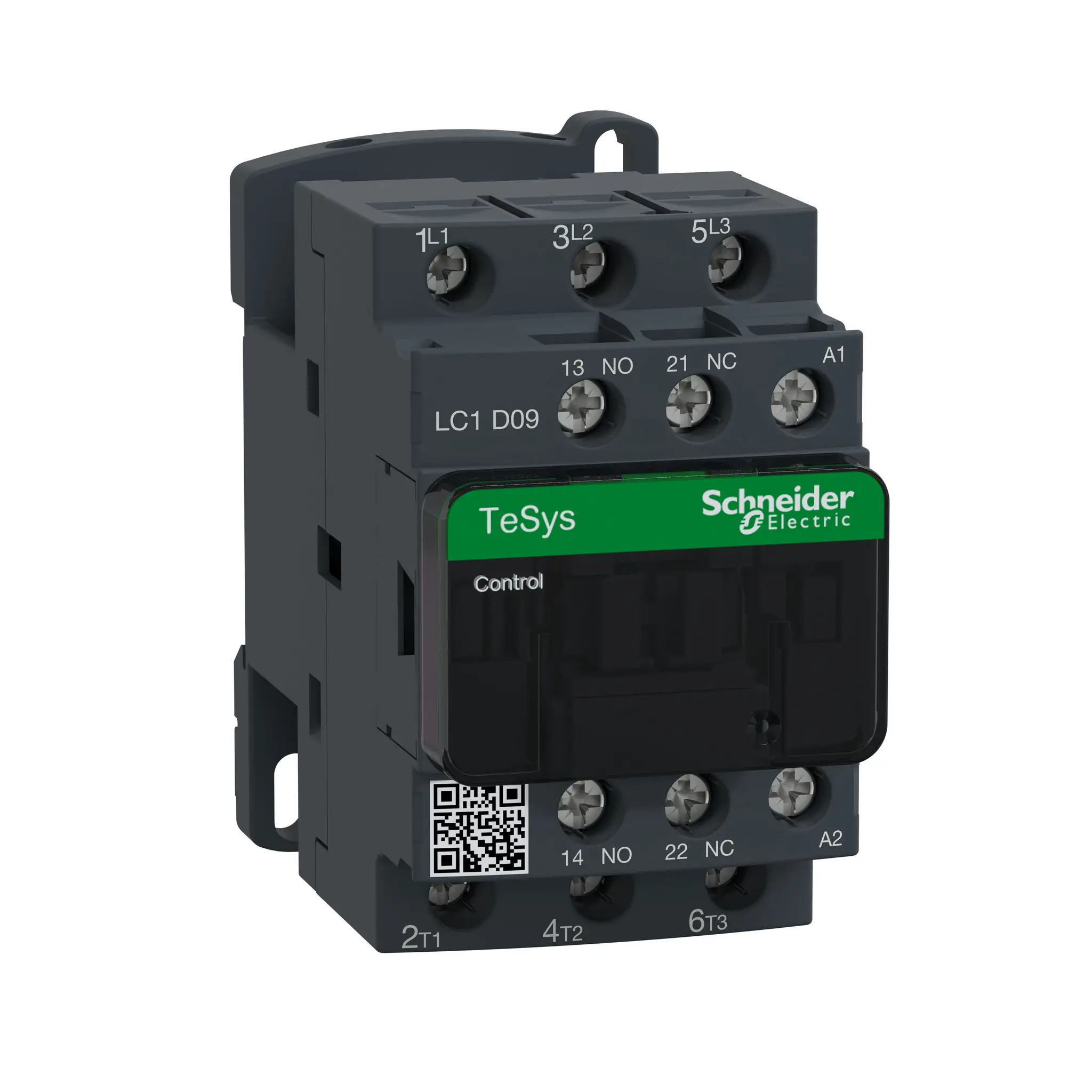 Produktfoto 1 von Schneider Electric TeSys D LC1D Leistungsschütz 230 V ac-Spule, 3 -polig , 600 V ac / 9 A 4 kW 3 Schließer