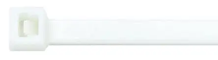 Produktfoto 1 von Thomas & Betts Ty-Fast Nylon 6.6 Kabelbinder Standard Weiß 4.5mm x 280 mm