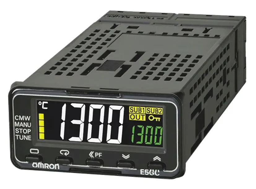 Produktfoto 1 von Omron E5GC PID Temperaturregler DIN-Hutschiene 2, 1 x Strom Ausgang 24V ac/dc Ein-Aus