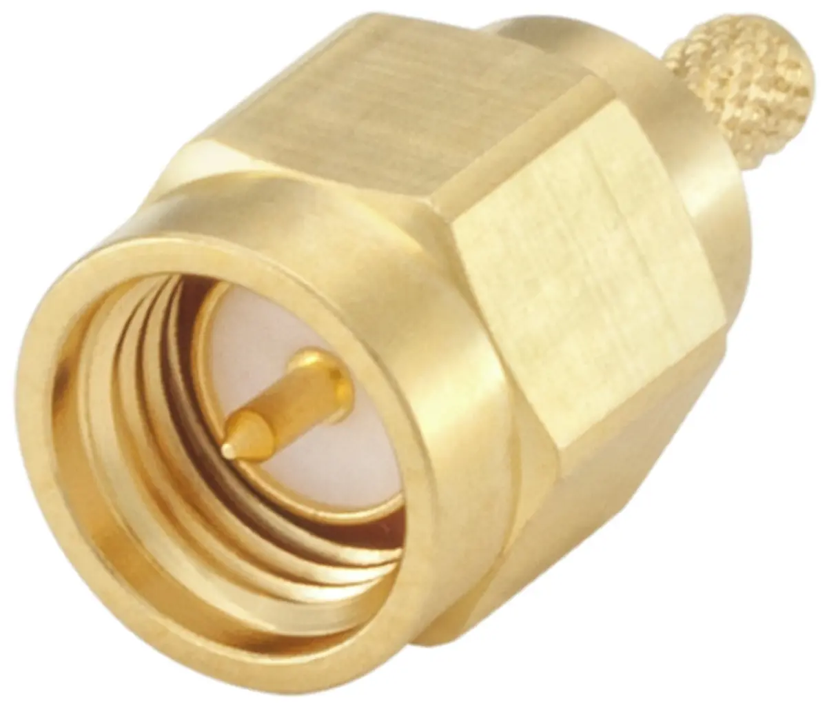 Rosenberger 32S107 Stecker Koaxialsteckverbinder SMA-Steckverbinder, Kabel, für Flexibel-Kabel, 50 Ω Crimpbefestigung,