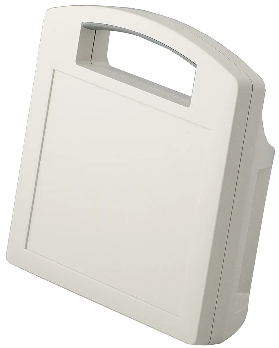 Produktfoto 1 von OKW Serie CARRYTEC Tragbares Gehäuse, ABS, 80 mm Eingebautes Batteriefach, 222 mm, H. 205 mm, Weiß, IP54