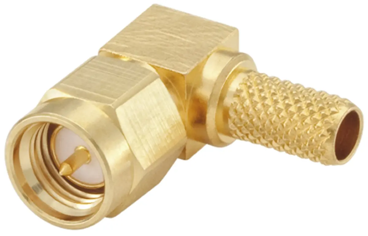 Produktfoto 1 von Rosenberger 32S207 Stecker Koaxialsteckverbinder SMA-Steckverbinder, Kabel, für Flexibel-Kabel, 50 Ω Crimpbefestigung,