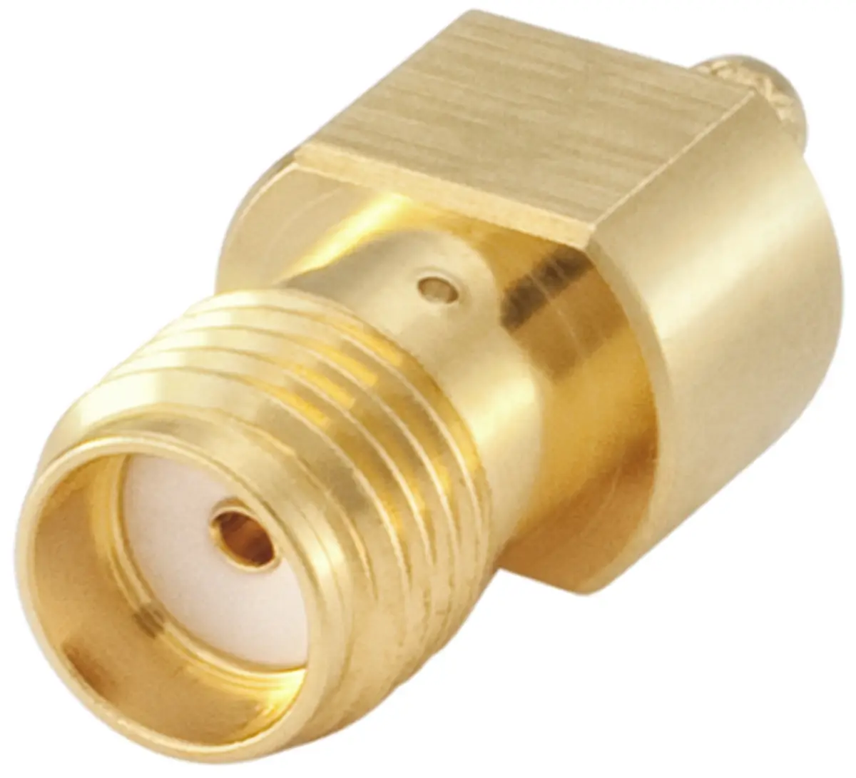Produktfoto 1 von Rosenberger 32K107 Buchse Koaxialsteckverbinder SMA-Steckverbinder, Kabel, für Flexibel-Kabel, 50 Ω Crimpbefestigung,