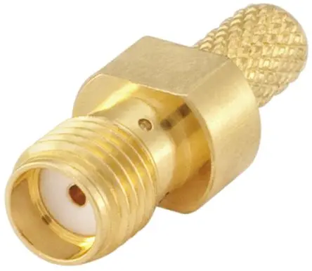 Produktfoto 1 von Rosenberger 32K107 Buchse Koaxialsteckverbinder SMA-Steckverbinder, Kabel, für Flexibel-Kabel, 50 Ω Crimpbefestigung,
