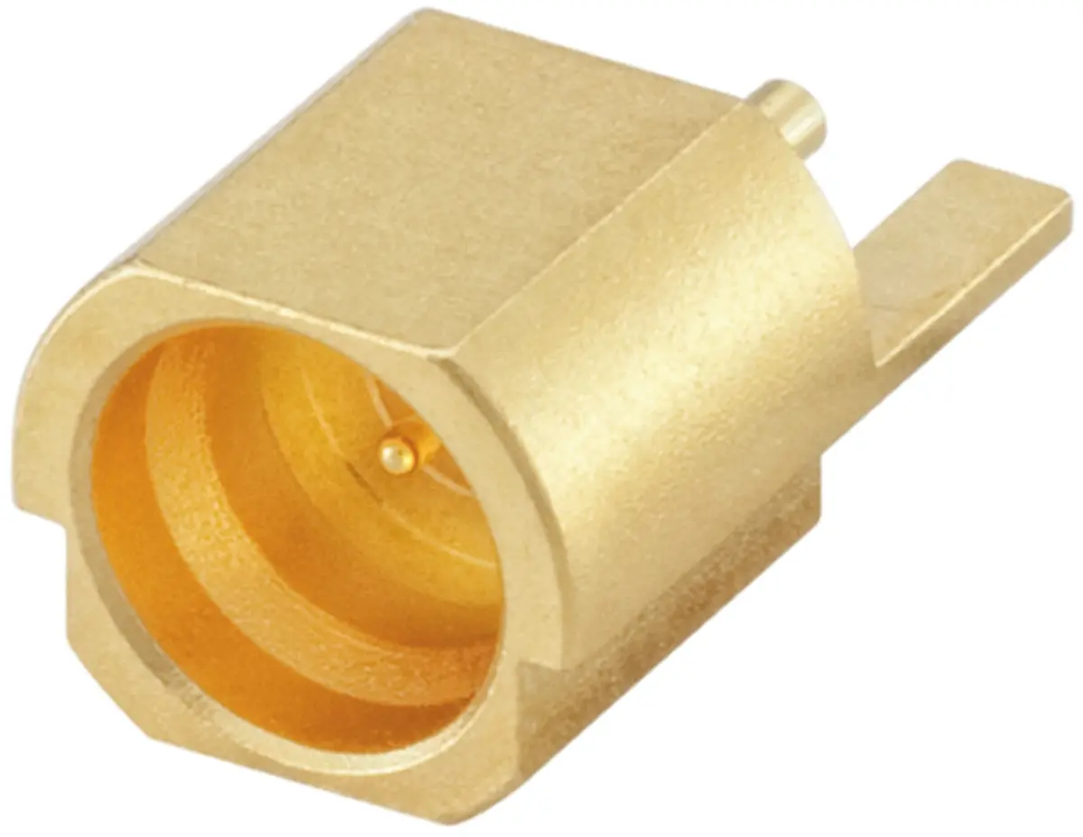 Rosenberger SMP Stecker Koaxialsteckverbinder SMP-Steckverbinder, Oberfläche, 50 Ω Lot, Standard, gewinkelt