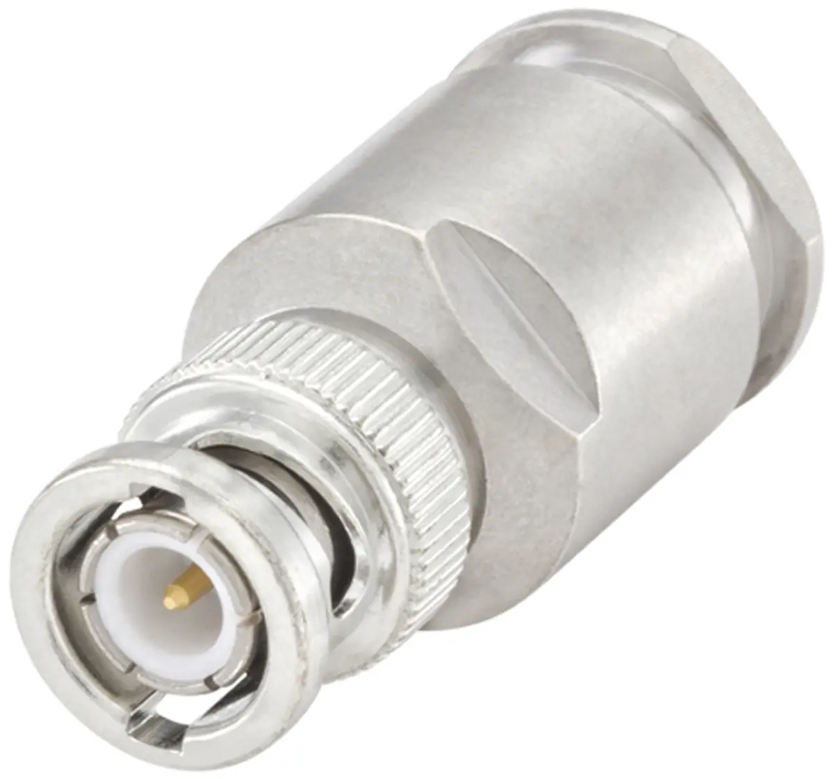 Produktfoto 1 von Rosenberger 51S105 Stecker Koaxialsteckverbinder BNC-Steckverbinder, Kabel, für RG214/U, RG213/U-Kabel, 50 Ω Klemme,