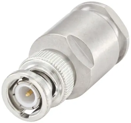 Produktfoto 1 von Rosenberger 51S105 Stecker Koaxialsteckverbinder BNC-Steckverbinder, Kabel, für RG214/U, RG213/U-Kabel, 50 Ω Klemme,