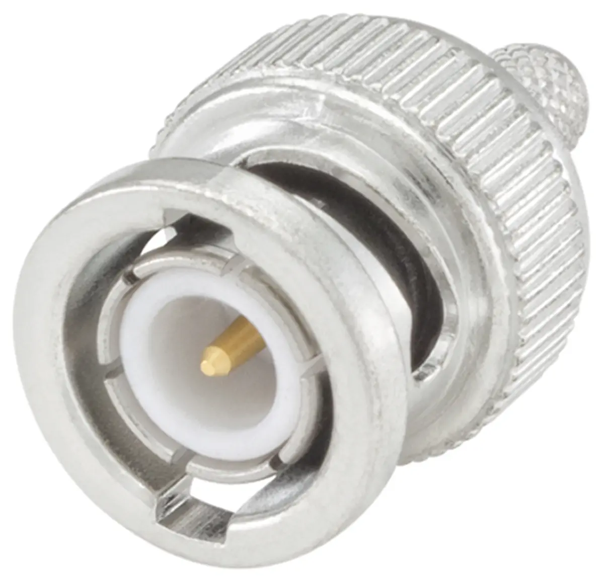 Produktfoto 1 von Rosenberger 51S107 Stecker Koaxialsteckverbinder BNC-Steckverbinder, Kabel, für RG141A/U, RG58C/U-Kabel, 50 Ω