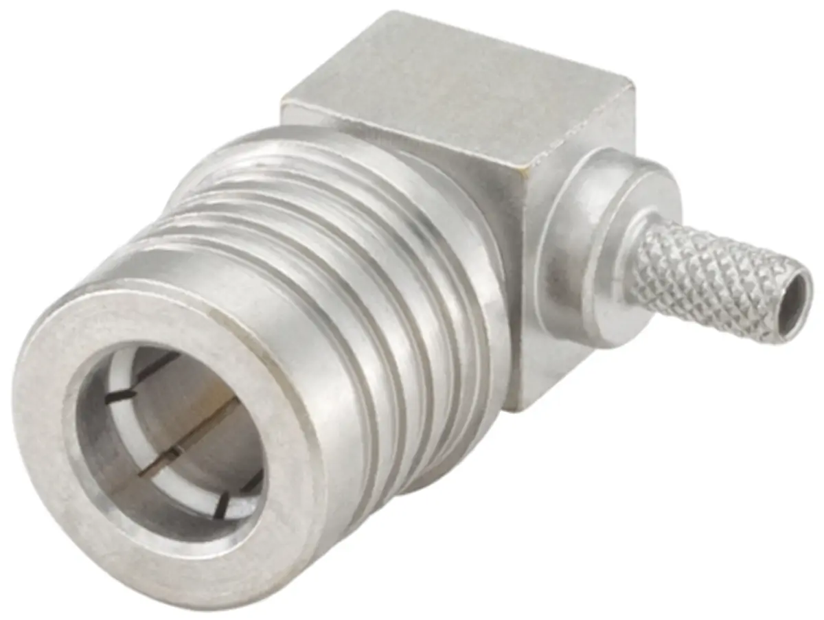 Produktfoto 1 von Rosenberger QMA Stecker Koaxialsteckverbinder QMA-Steckverbinder, Kabel, für RG188A/U, RG174A/U, RG316/U-Kabel, 50 Ω,