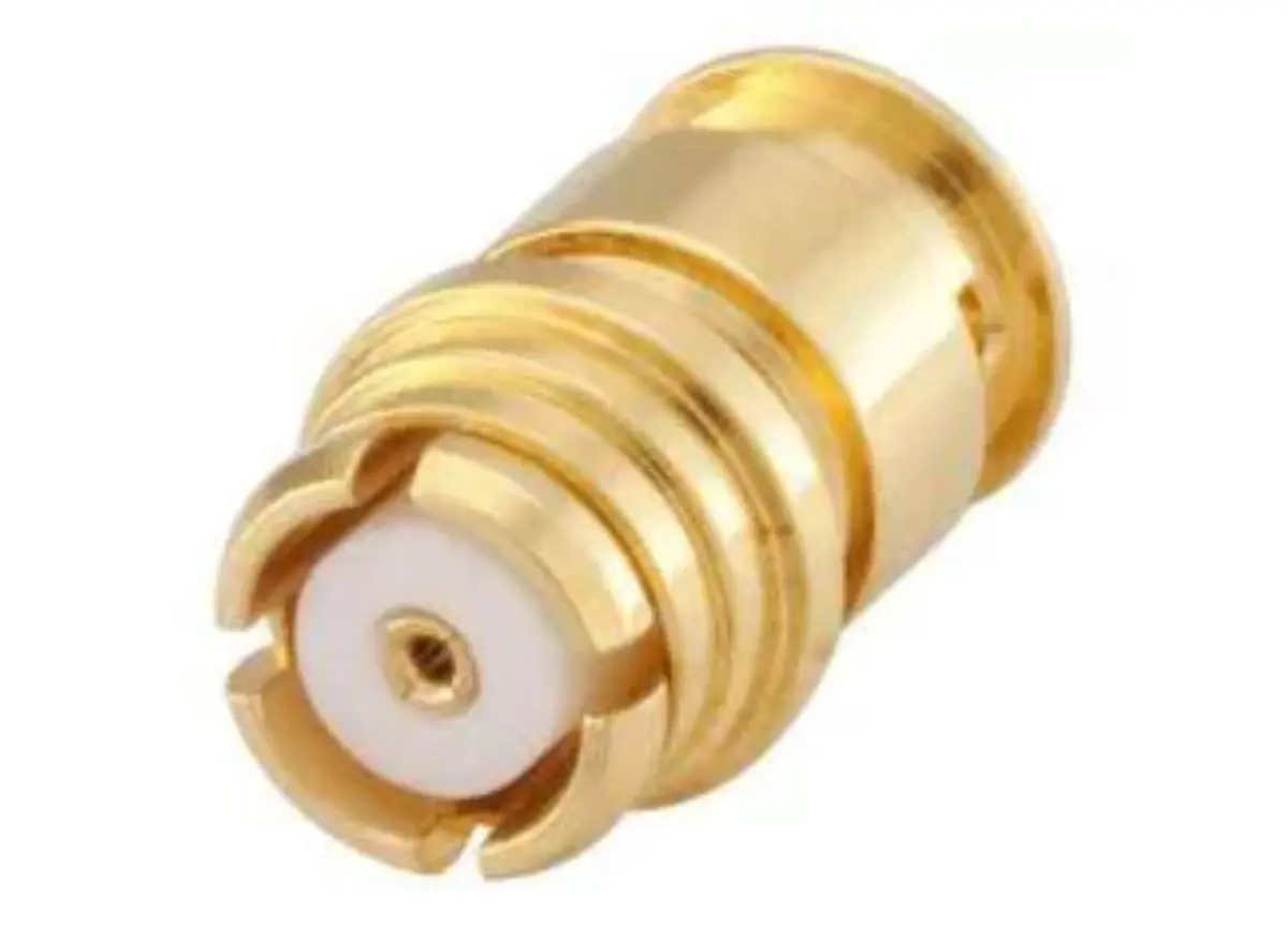 Produktfoto 1 von Rosenberger SMP Buchse Koaxialsteckverbinder SMP-Steckverbinder, Kabel, für Halbsteif-Kabel, 50 Ω Lot, Standard, Gerade