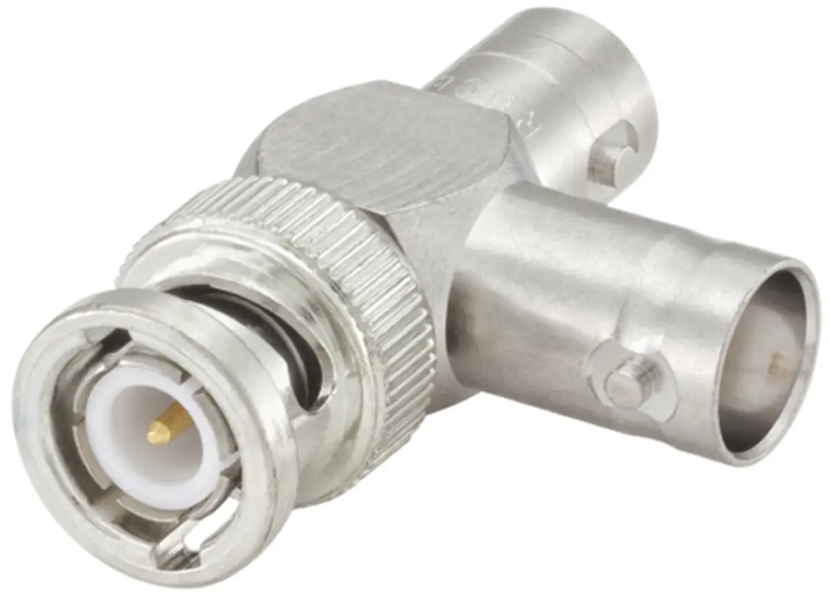 Rosenberger HF Adapter, 50 Ω, T, 10 GHz Stecker Buchse Nennspannung