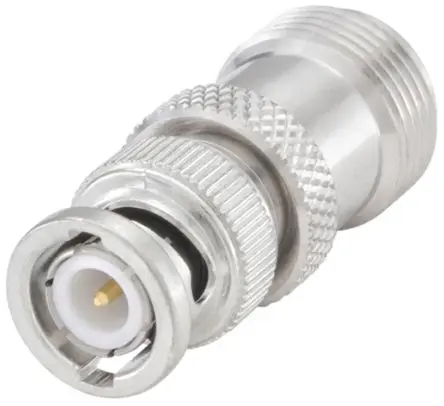 Produktfoto 1 von Rosenberger HF Adapter, 50 Ω, Gerade, 10GHz Stecker Buchse Nennspannung