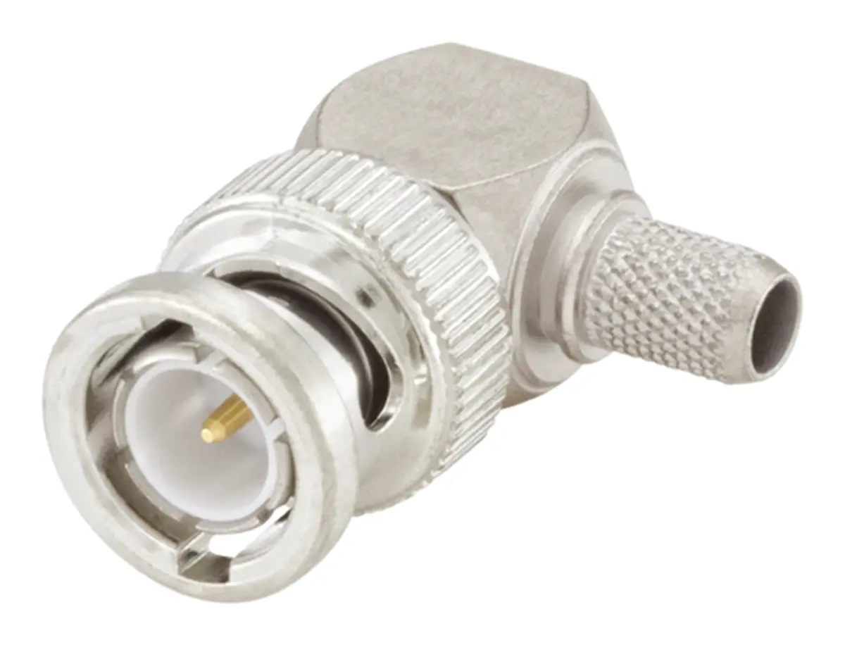 Produktfoto 1 von Rosenberger BNC Stecker Koaxialsteckverbinder BNC-Steckverbinder, Kabelmontage Crimp-Anschluss, für Flexibel-Kabel,
