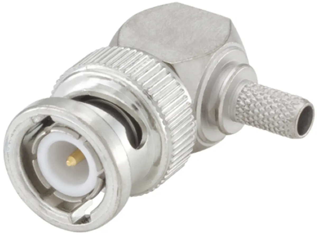 Produktfoto 1 von Rosenberger 51S207 Stecker Koaxialsteckverbinder BNC-Steckverbinder, Kabel, für RG141A/U, RG58C/U-Kabel, 50 Ω