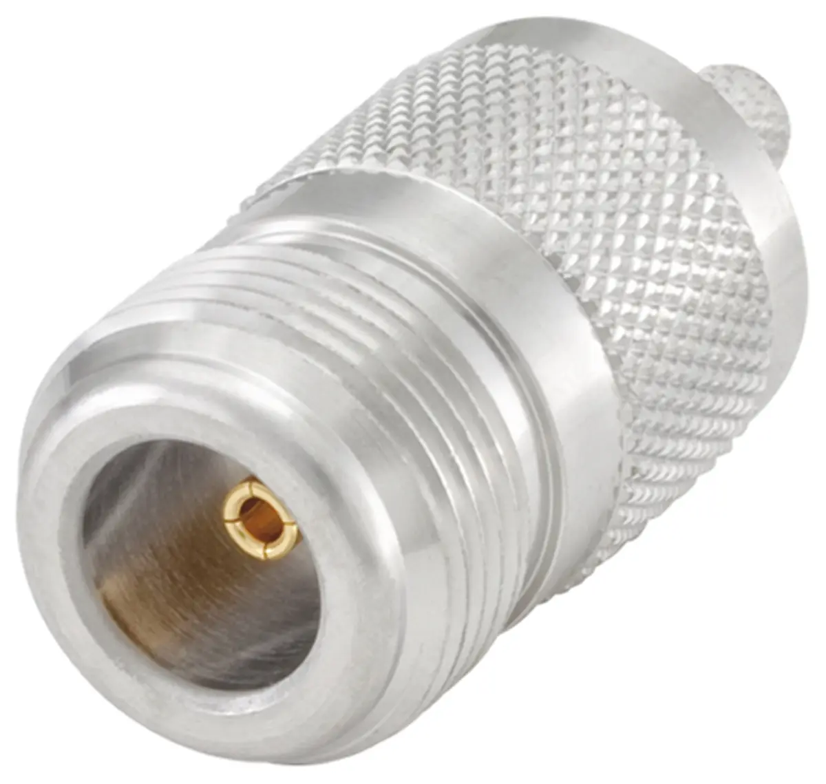 Produktfoto 1 von Rosenberger N Buchse Koaxialsteckverbinder N-Steckverbinder, Kabel, für Flexibel-Kabel, 50 Ω Crimpbefestigung, Standard,