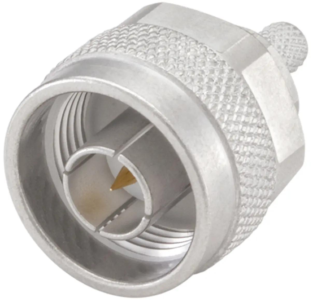 Produktfoto 1 von Rosenberger N Stecker Koaxialsteckverbinder N-Steckverbinder, Kabel, für Flexibel-Kabel, 50 Ω Crimpbefestigung,